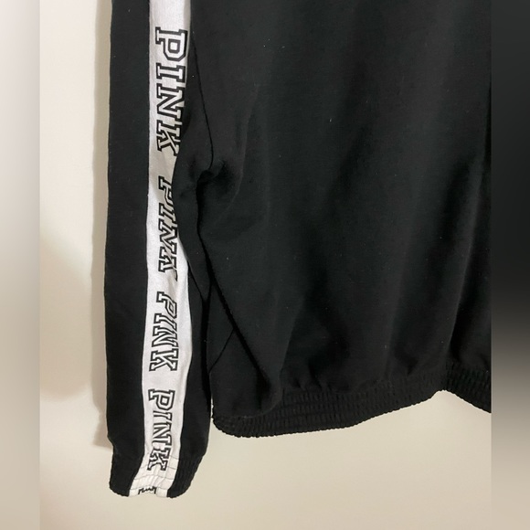 Victoria Secret’s PINK Black Quarter zip - Picture 4 of 8